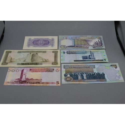 23 - Selection of Bank Notes From Libya