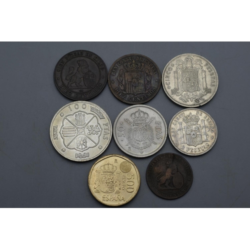 50 - Selection of Spanish Coinage