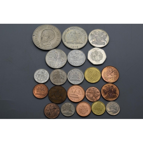 51 - Mixed Selection of Coinage from Guyana and Trinidad & Tobago