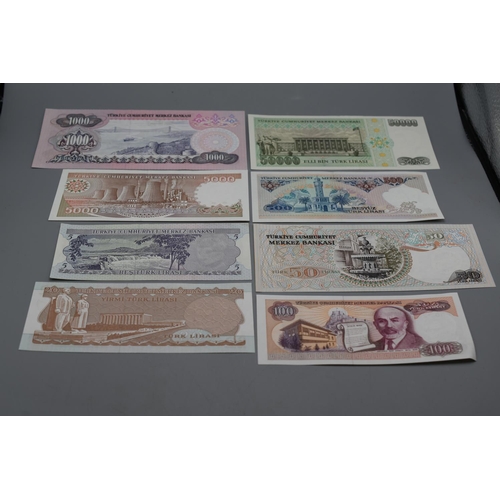 73 - Collection of Turkish Bank Notes