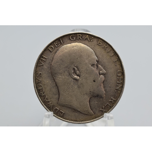 104 - Silver - Edward VII - Half Crown - 1906