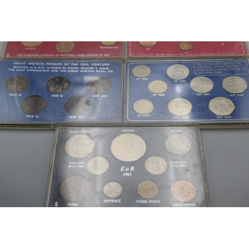 123 - Selection of Various Coin Sets