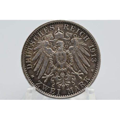 3 - Silver - Kingdom of Prussia - 3 Mark - Wilhelm II Reign - 1913