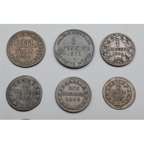 7 - Collection of German State Coinage to Include Silver