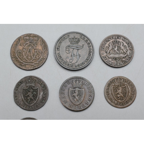 7 - Collection of German State Coinage to Include Silver