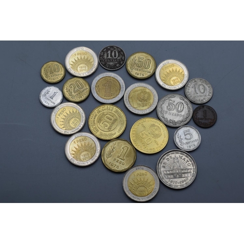 14 - Collection of Coinage From Argentina