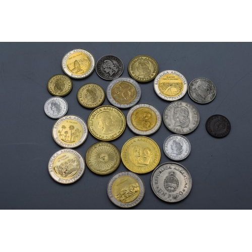 14 - Collection of Coinage From Argentina