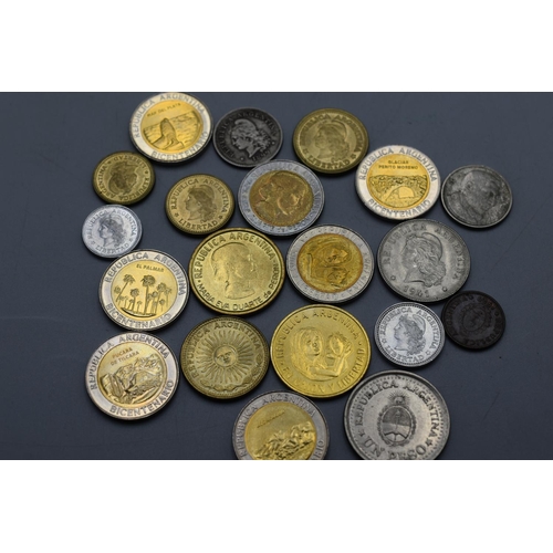 14 - Collection of Coinage From Argentina