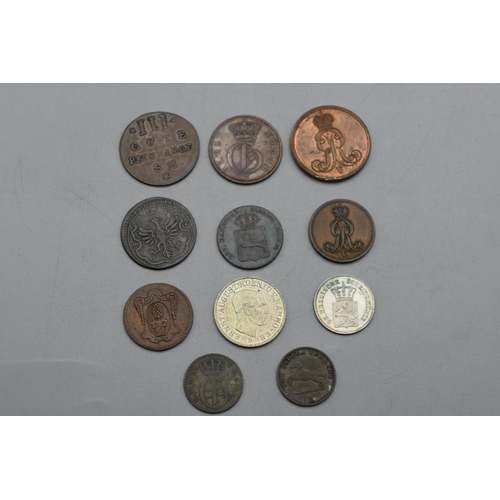 18 - Selection of German State Coinage to include Silver