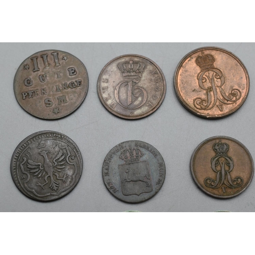 18 - Selection of German State Coinage to include Silver