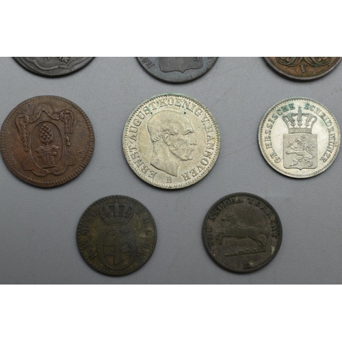 18 - Selection of German State Coinage to include Silver