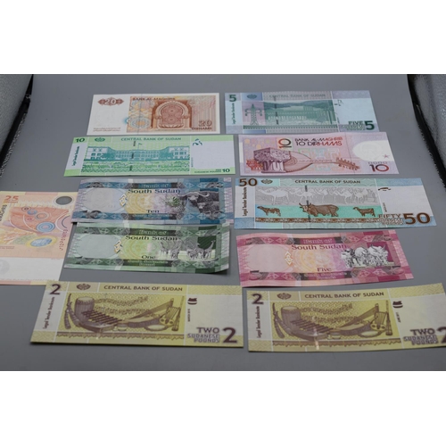 21 - Selection of Bank Notes From Sudan