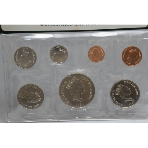 40 - New Zealand 1986 Collectors Coin Set