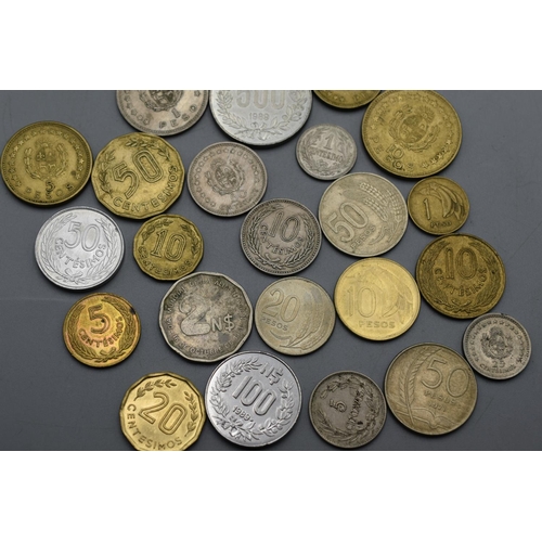 42 - Selection of Coins from Uruguay