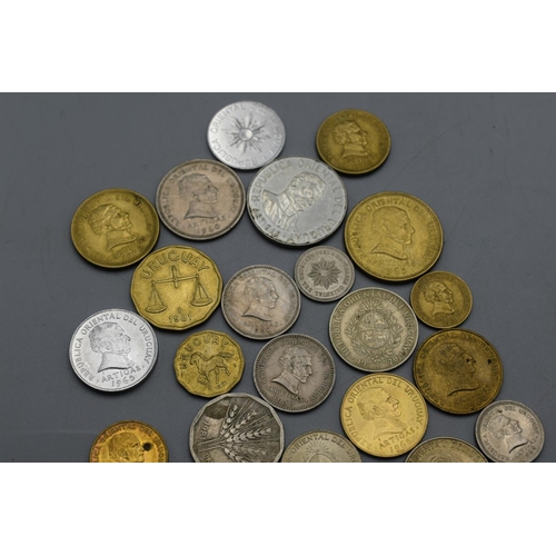 42 - Selection of Coins from Uruguay