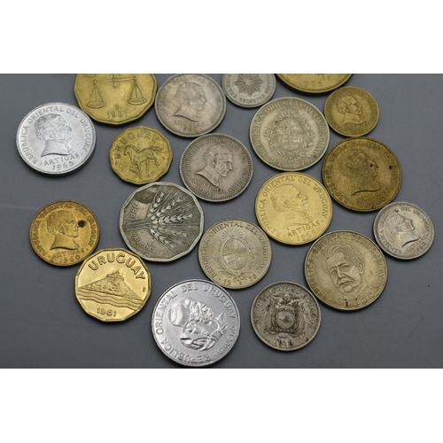 42 - Selection of Coins from Uruguay