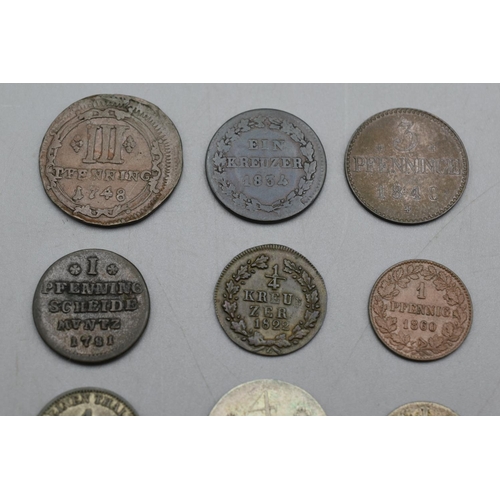 47 - Collection of German State Coinage to include Silver