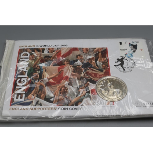 51 - A Gibraltar 40th Anniversary 1966 England World Cup Run First Day Covers Set, With Commemorative Fiv... 