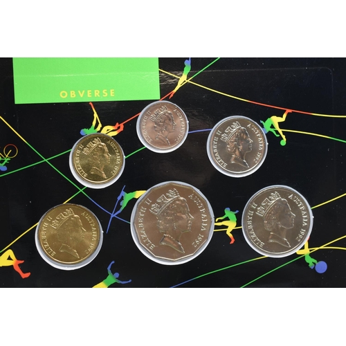 53 - Australian Mint Uncirculated Olympics Coin Set, 1992.