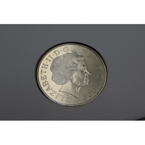 85 - A 1997 UK Commemorative Five Pound Coin Cover, Diana Spencer.