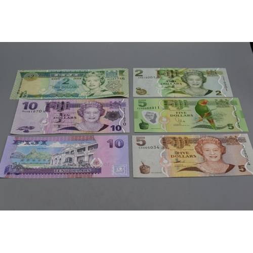 102 - Selection of Bank Notes From Fiji