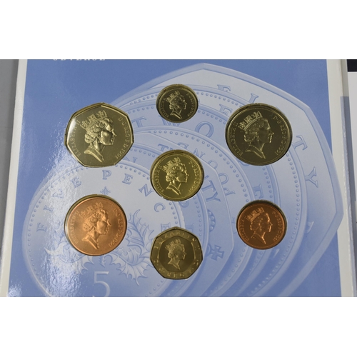 2 - 1991 Royal Mint Proof Coin Collection, Commemorating the History of The United Kingdom. Complete in ... 