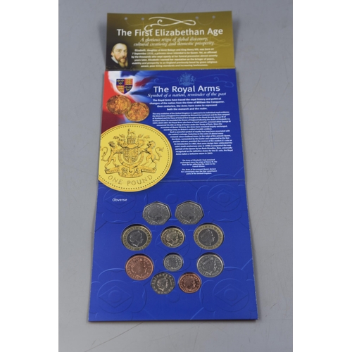 12 - 2003 Proof Coin Collection, includes Celebratory Coin Commemorating The Structure of the DNA Molecul... 