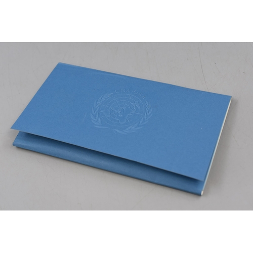 16 - 1971 Sterling Silver Commemorative Medal UNA-USA United Nations USA. With Cover and Stamped Envelope... 