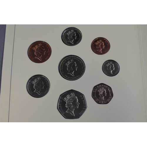 22 - 1995 50th Anniversary End of the War Proof Coin Collection, includes £2.00 Dove Peace Coin. Complete... 