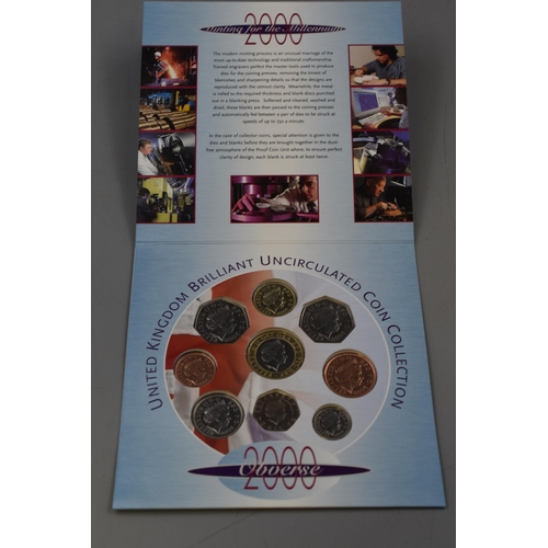 35 - Millennium 2000 Royal Mint Proof Coin Collection. Complete in Presentation Case.