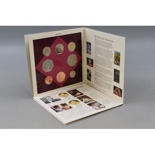 48 - 1993 Proof Coin Collection Celebrating Symbols of Our Heritage. Complete in Presentation Case.