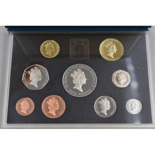 70 - 1996 Proof Coin Set Commemorating 25 Years of Decimal Coinage. Complete in Presentation Case.