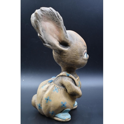 6 - Very Rare 1st Edition Large 1950’s Dungaree Father Rabbit with Blue Flower Dungarees. One of the Fir... 