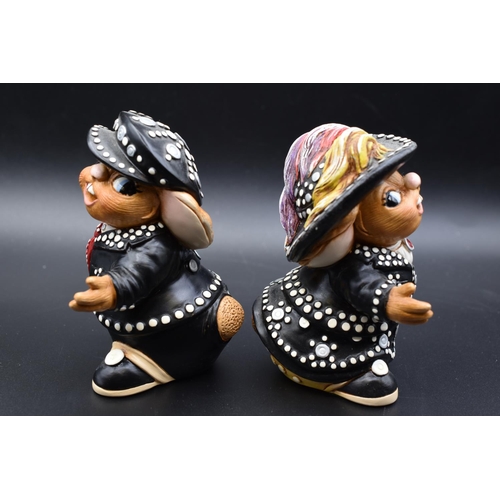 43 - Mixed Selection of Pendelfin Exclusive Pearly King & Queen (Arthur And Pauline) Comes With Boxes