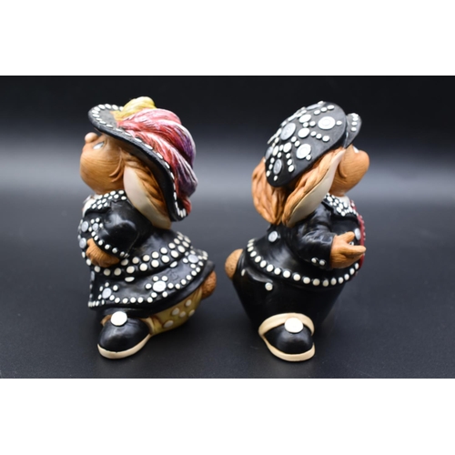 43 - Mixed Selection of Pendelfin Exclusive Pearly King & Queen (Arthur And Pauline) Comes With Boxes