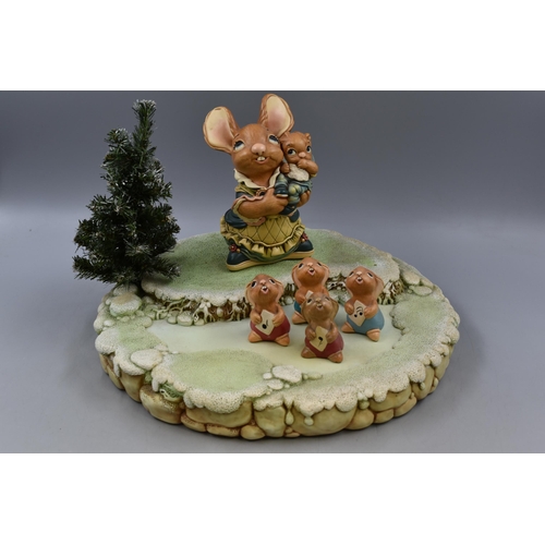 76 - Pendelfin Christmas Island Including Large Mother & Baby And 4 Variants Of Rolly Approx 3” Tall And ... 