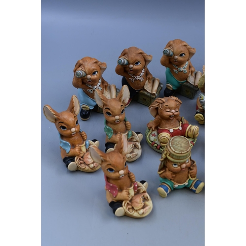 106 - Large Selection of Pendelfin, includes x3 Variants of Nipper, x3 Variants of Jim-Lad, x2 Ahoy Boy, x... 