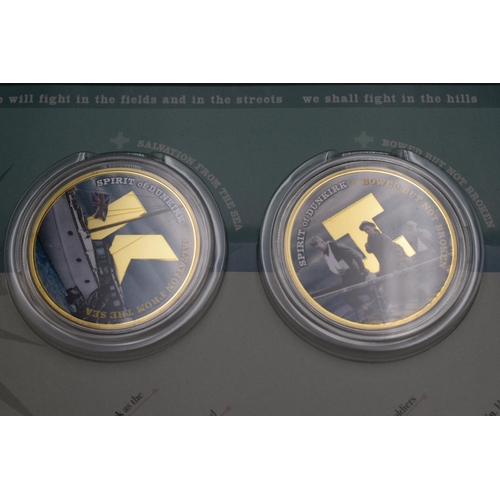 11 - The Dunkirk Official 7 coin Commemorative Collection