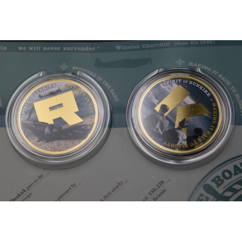 11 - The Dunkirk Official 7 coin Commemorative Collection