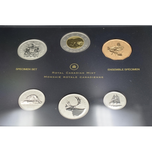 17 - Royal Canadian Mint 2013 Specimen Coin set complete with case, box and certificate