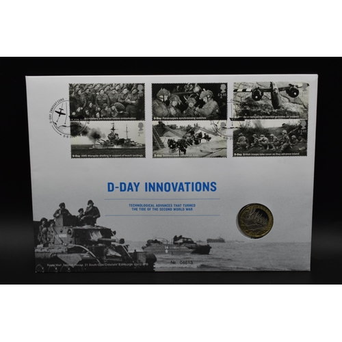 61 - Elizabeth II D-Day 75th Anniversary Innovations £2 Coin Cover