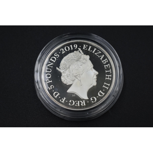 11 - 2019 Queen Victoria 200th Anniversary Sterling Silver £5 Five Pounds Coin Cover. Complete with Certi... 