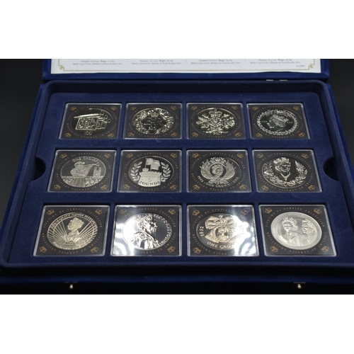 22 - Queen Elizabeth II Diamond Jubilee Limited Edition Numismatic Coin Collection. Twelve Various Coins ... 