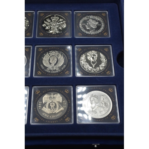 22 - Queen Elizabeth II Diamond Jubilee Limited Edition Numismatic Coin Collection. Twelve Various Coins ... 