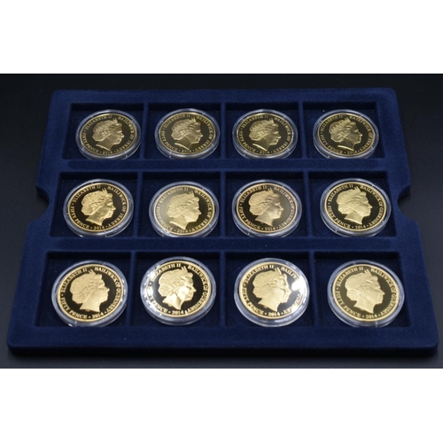 23 - Selection of Twelve Coins for The Centenary of The First World War. Each Coin is Complete with Certi... 