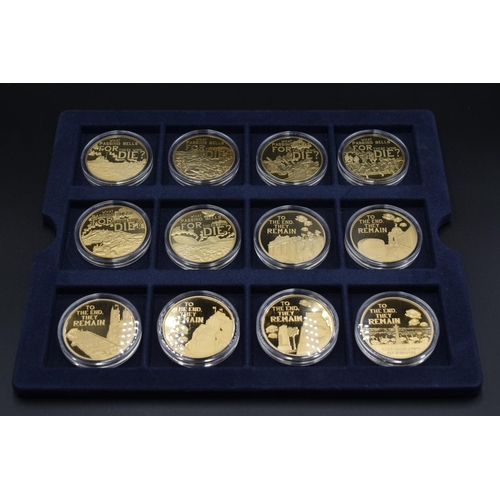 24 - Selection of Twelve Coins for The Centenary of The First World War. Each Coin is Complete with Certi... 