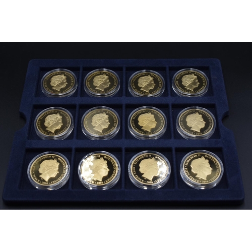 24 - Selection of Twelve Coins for The Centenary of The First World War. Each Coin is Complete with Certi... 