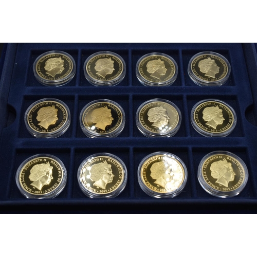 25 - Selection of Twelve Coins for The Centenary of The First World War. Each Coin is Complete with Certi... 