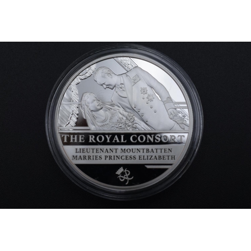 53 - Elizabeth II The Prince Philip Royal Consort Coin in Layered in Pure Silver