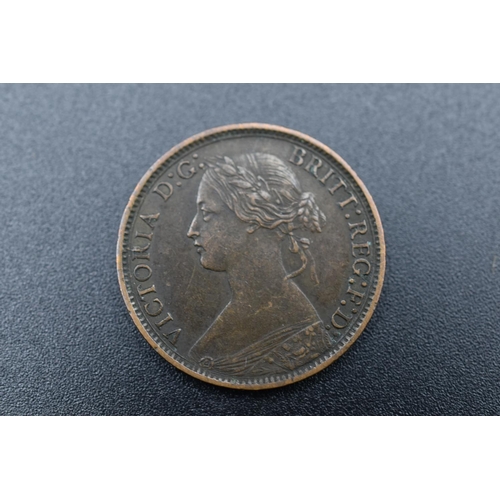 74 - Victoria Young Head 1868 Farthing